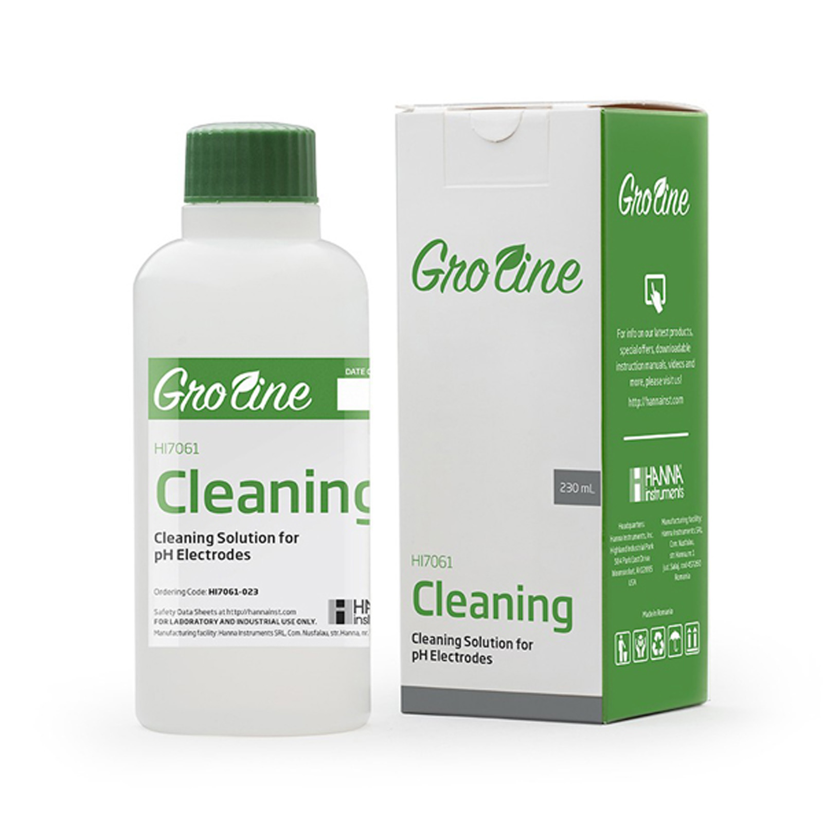 GroLine Solución de limpieza para electrodos