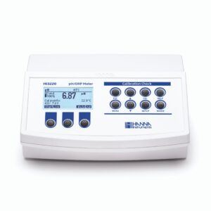 Medidor de Sobremesa de pH/ORP/Temperatura con Verificación de Calibración - HI3220
