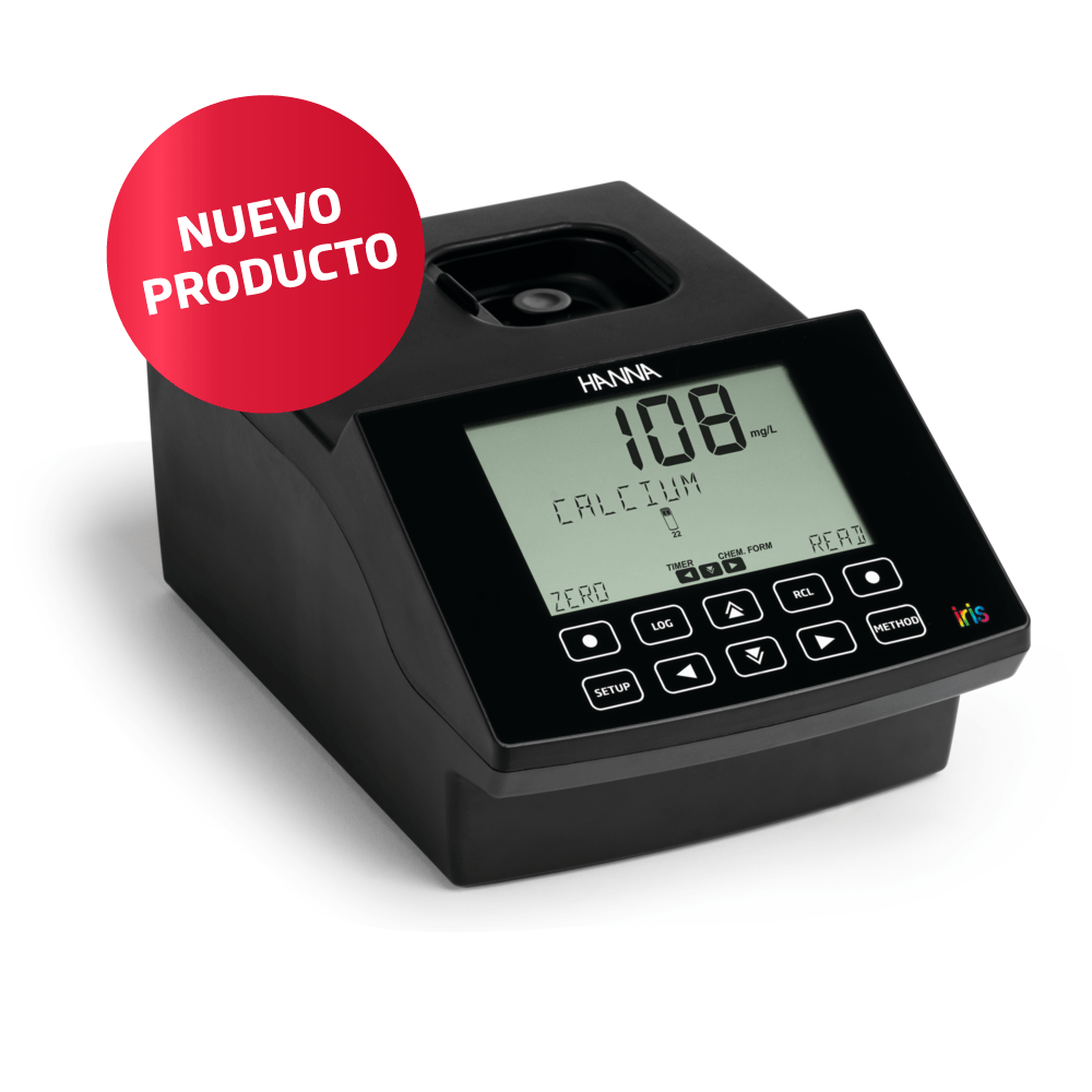 Espectrofotómetro visible iris® código barras