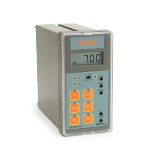 Controlador pH montado en panel, con salida a