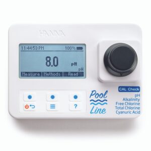 Fotómetro portátil Pool Line de cloro total y