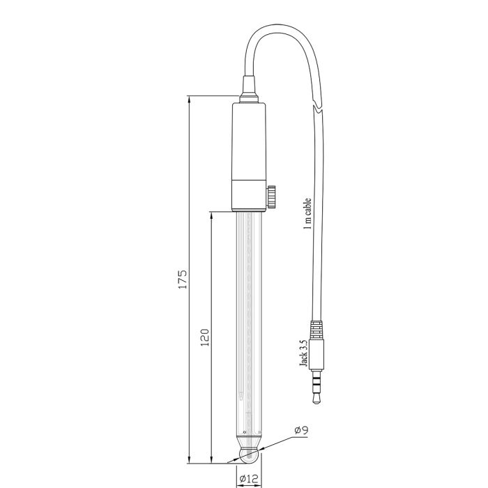 Electrodo pH de vidrio dogital con matching p - Image 2