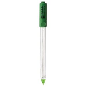 Sonda pH/T° cuerpo vidrio y punta cónica p/HI