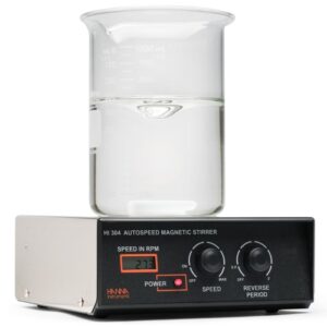 Agitador magnético 2.5L dos velocidades, auto