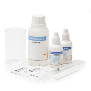 Test Kit Cloro rango expandido (10 - 200 ppm)
