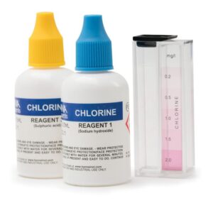 Juego prueba quimica, Cloro Libre, 0.0 a 2.0