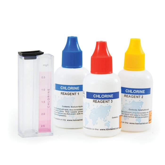 Test Kit de Cloro Total