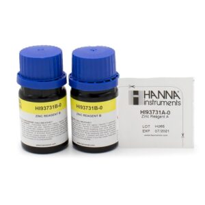 Kit reactivos Zinc 100 test. Método de zicón