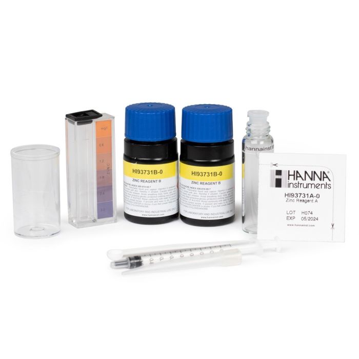TEST KIT ZINC 0-3.0mg/L (100 TEST)