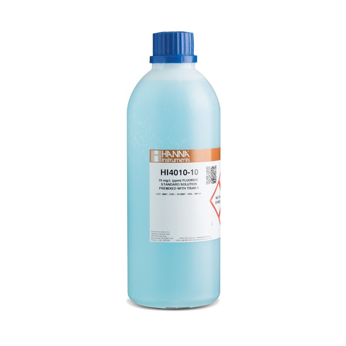 Solución fluor 10 ppm con TISAB II 500 ml.