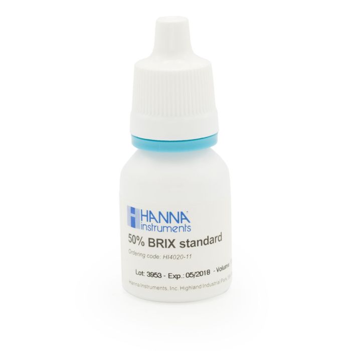 E estándar de 50% BRIX, 10 mL