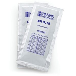 pH 9.18, sachets 25 X 20 ml, +/-0.01 pH y cer