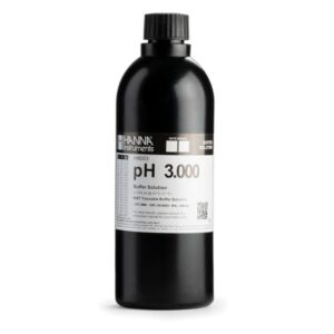 Solución de pH 3.000, 500 ml.