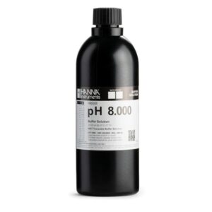 Solución de pH 8.000, 500 ml.