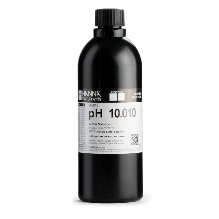 Solución de pH 10.010, 500 ml.