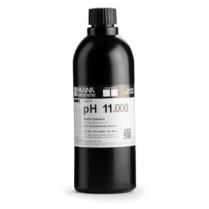 pH 11.000, 500 ml, +/- 0.002 pH, carcaza y ce