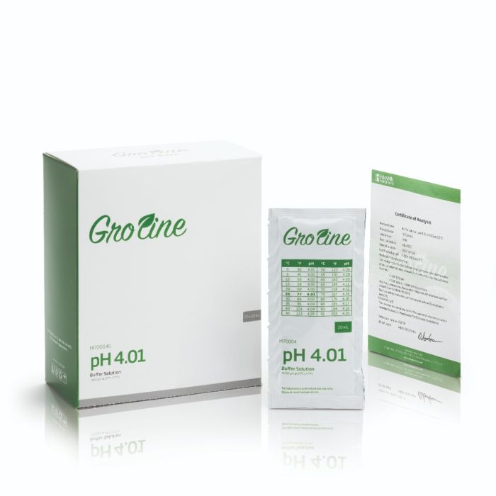 Solucion Buffer 4,01, Pte 25 sachets Groline