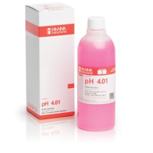 Solución pH 4.01 botella 500 mll c/certif