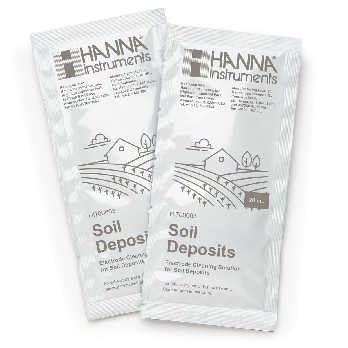 Sol. limpieza electrodo agric. 25sachets 20ml