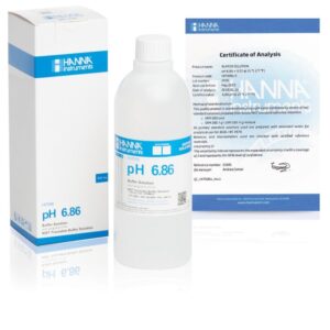 Solución buffer 6.86 c/certif. 500 ml