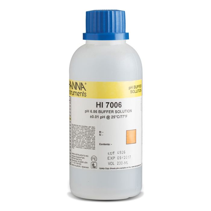 Solución de calibración pH 6,86 (230 ml)