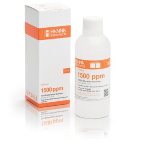 1500 ppm solución TDS (mg, L) @ 25°C, 230 ml