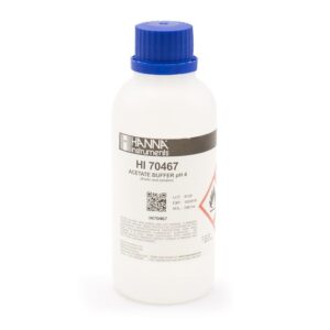 Solución de Acetato pH 4 (200 ml)