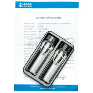 Set de Verificación de Fósforo 0,0 y 7,5 ppm