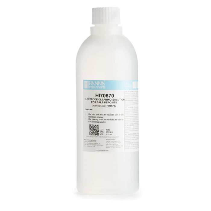 Solución limpieza electrodos 500 ml