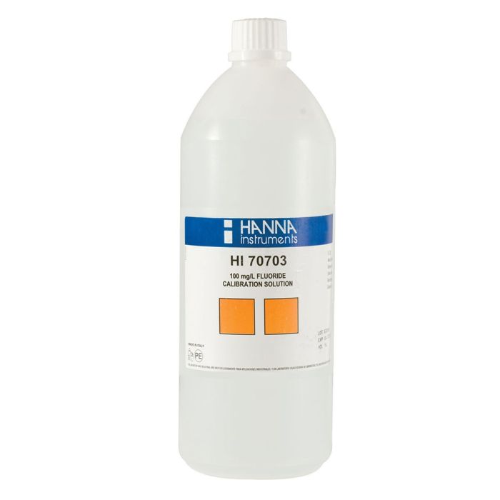 Solución fluoruros 100 mg/l (500 ml)