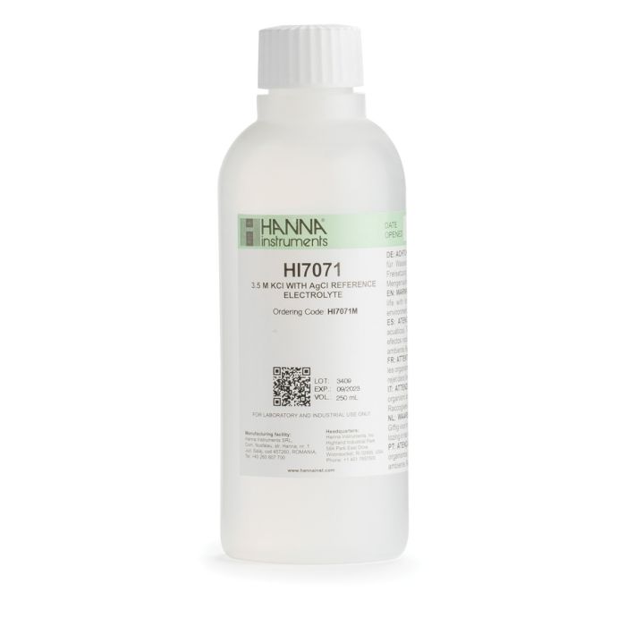 Solución relleno electrodos, 230 ml