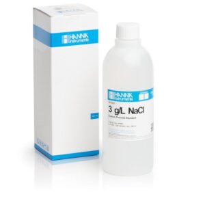 Solución NaCl 3,0 g/L.