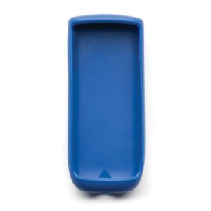 Funda de goma color azul medidor portátil