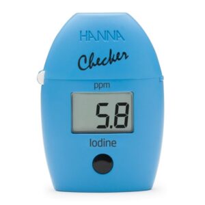 Checker de Yodo Rango 00,0 a 12,5 ppm (mg/L)