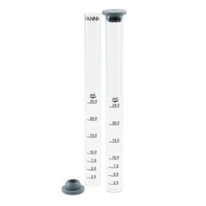 Tubos vidrio con tapas 25 ml (2 pcs)