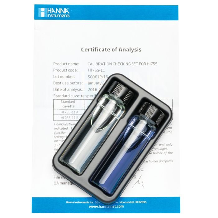 0 y 100 ppm estándar (alcalinidad