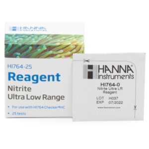 Reactivos Nitrito EPA, rango Ultra Bajo (25)