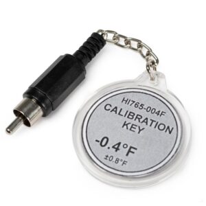 Tecla Calibration-check  @ -0.4ºF, (±0.8ºF)
