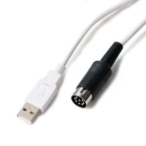 Cable de conexión USB entre el PC y el equip9