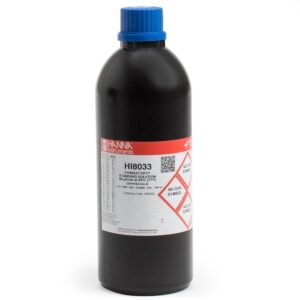 Soluc. CE 84 uS/cm .  Botella FDA