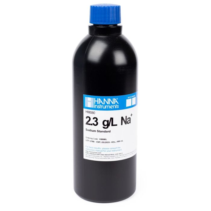 Solución de Sodio (2.3 g/L Na) 500 ml