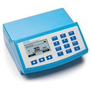 Fotómetro multiparámetro con entrada para electrodo de pH digital para acuicultura - HI83303