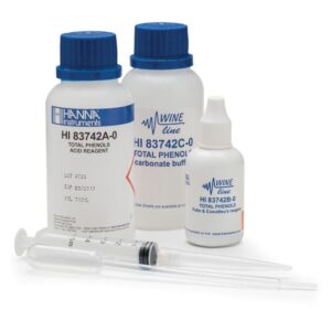 Set reactivos fenol para vino (20 tests)