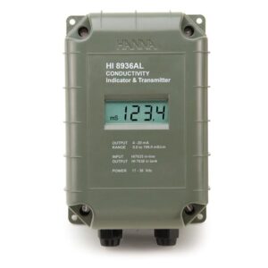 Transmisor de conductividad con LCD (0.0-199.