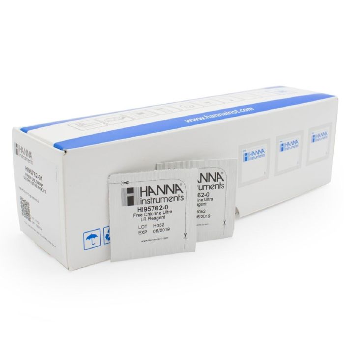 Reactivos de cloro libre 100 tests