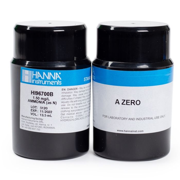 Cal Check standards para Ammonia LR,0.0 1.5pp