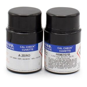 CalCheck styards para Nitrito LR, 0.0 y 0.2 p