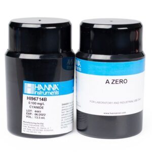 CalCheck styards para Cianuro, 0.0 y 0.100 pp