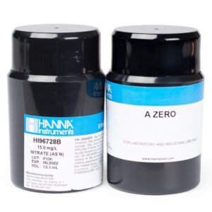 CalCheck styards para Nitrato, 0.0 y 15.0 ppm