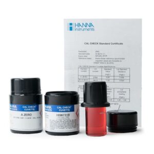CalCheck styards para Zinc, 0.0 y 1.50 ppm